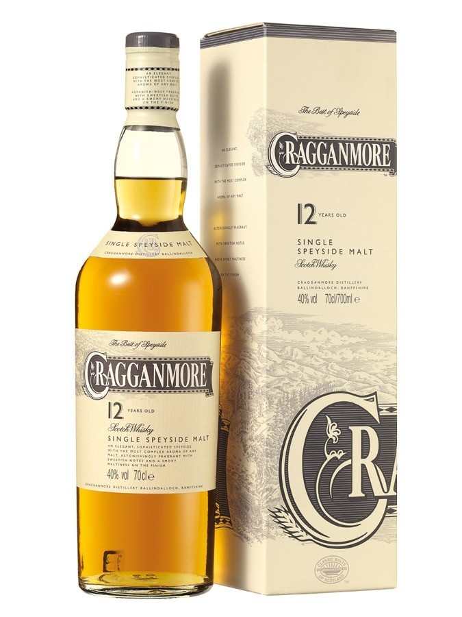 Cragganmore 12 yrs / giftbox - 70cl